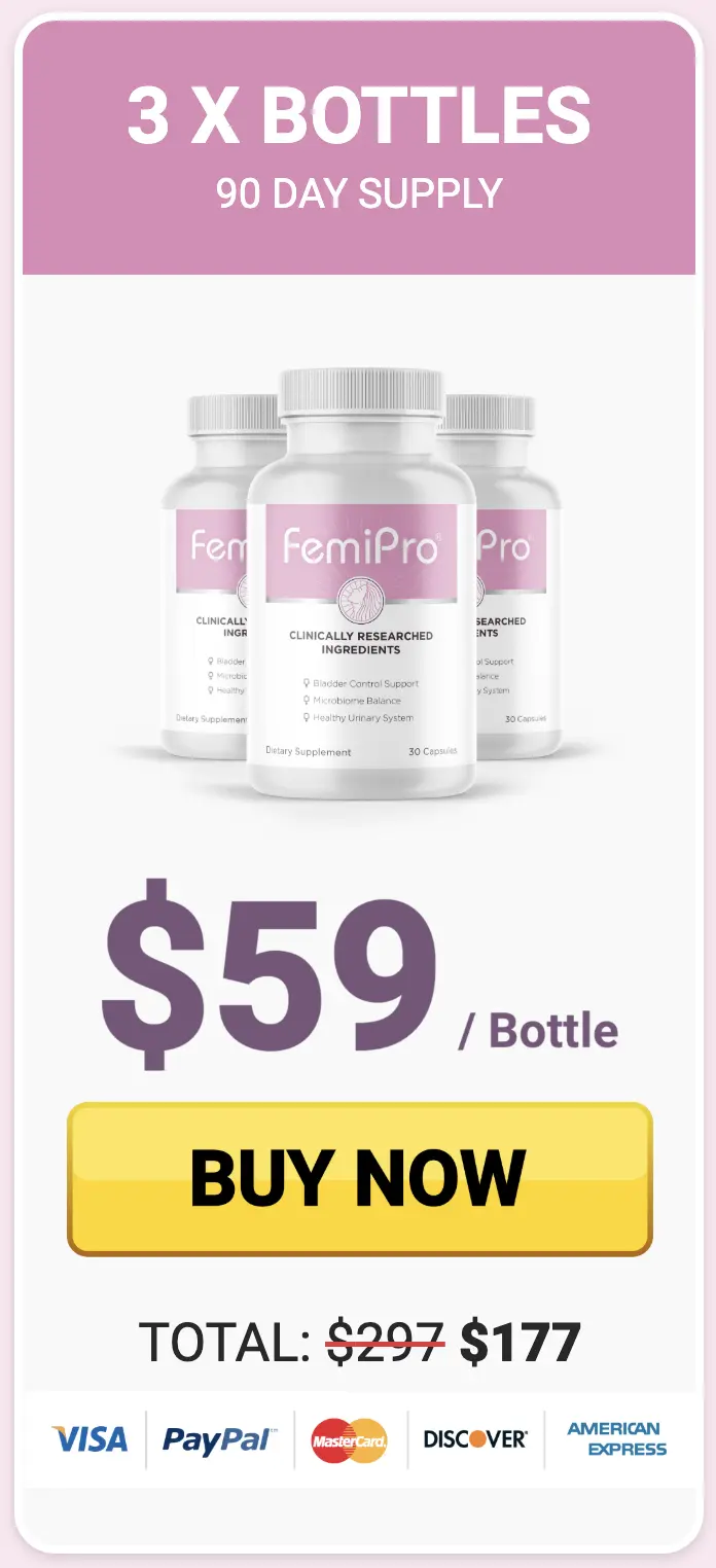 Femipro three bottles order